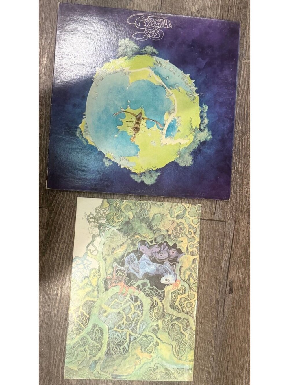 Vintage Yes - Fragile LP Atlantic SD 7211 Vinyl
